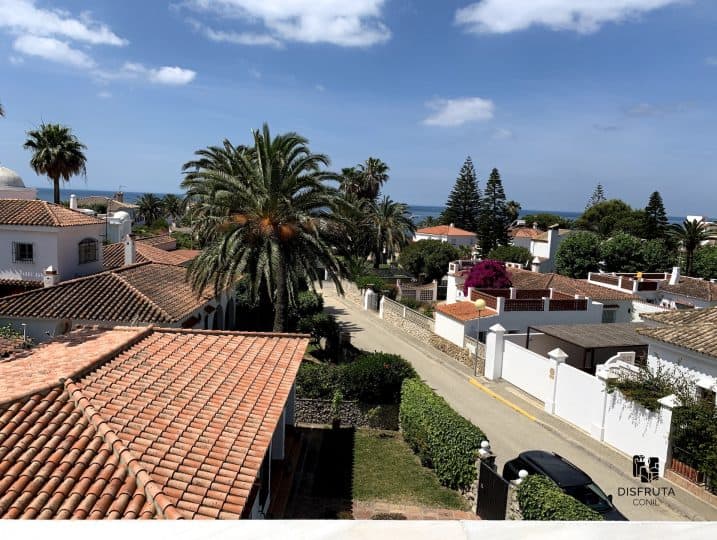 Vista al mar de Torre del Gallo desde la terraza privada de la azotea - La Torre Chica