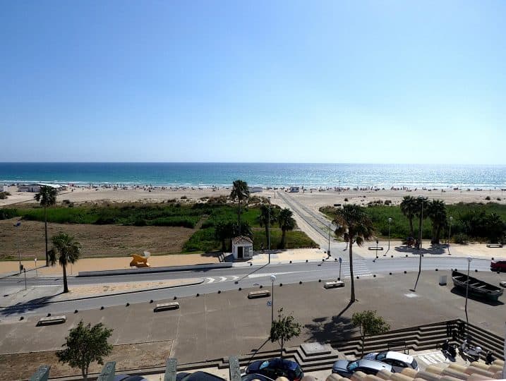 Sea view from the vantage point of the flat block - Santa Bárbara Antonio