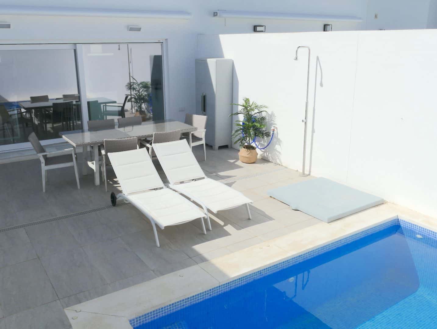 Casa Leyre mit kleinem Privatpool in Conil